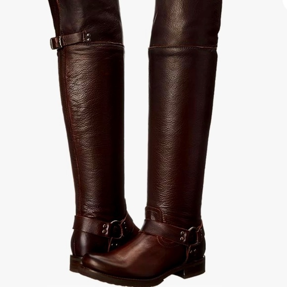 Frye Veronica Harness OTK boots - 5.5 - Picture 1 of 8